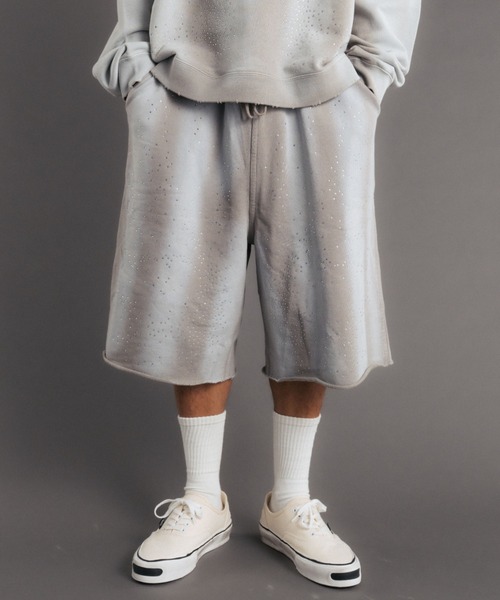 FR(13)NDS（フレンズ）の「FR(13)NDS/フレンズ/STONE SWEAT SHORTS（スウェットパンツ・メンズ・ブルー/グレー・L/M）」の10枚目の写真