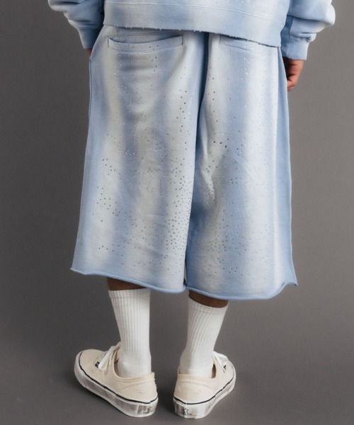FR(13)NDS（フレンズ）の「FR(13)NDS/フレンズ/STONE SWEAT SHORTS（スウェットパンツ・メンズ・ブルー/グレー・L/M）」の15枚目の写真