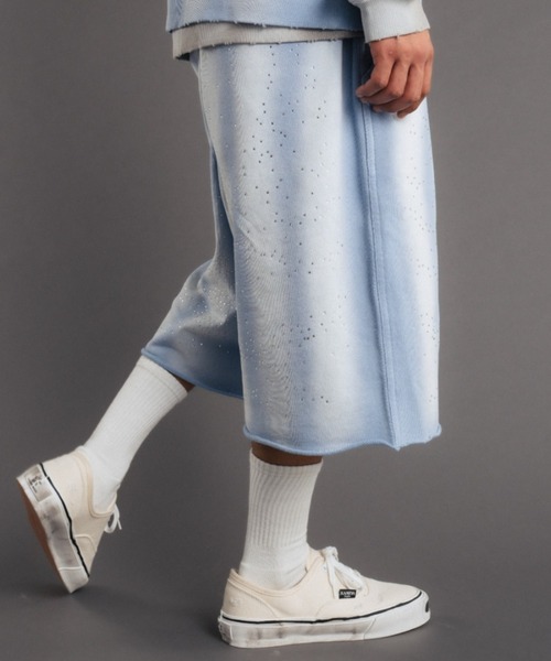 FR(13)NDS（フレンズ）の「FR(13)NDS/フレンズ/STONE SWEAT SHORTS（スウェットパンツ・メンズ・ブルー/グレー・L/M）」の14枚目の写真