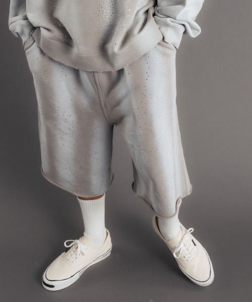 FR(13)NDS（フレンズ）の「FR(13)NDS/フレンズ/STONE SWEAT SHORTS（スウェットパンツ・メンズ・ブルー/グレー・L/M）」の19枚目の写真