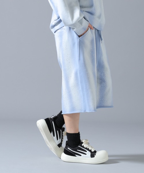 FR(13)NDS（フレンズ）の「FR(13)NDS/フレンズ/STONE SWEAT SHORTS（スウェットパンツ・メンズ・ブルー/グレー・L/M）」の22枚目の写真