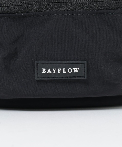 BAYFLOW（ベイフロー）の「[軽量♪2WAY仕様]撥水ライトキンチャクショルダー（ショルダーバッグ・レディース・ブラック/ライトブルー/ベージュ/ピンク/ライトグレー・FREE）」の12枚目の写真