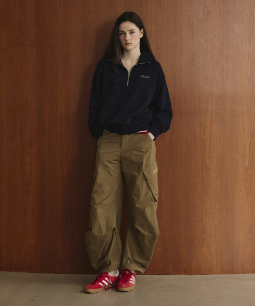 STUDIO&PARC(スタジオアンドパルク)の「Cargo Dart Pants_Brown(スウェットパンツ・レディース・ブラウン・FREE)」の2枚目の写真