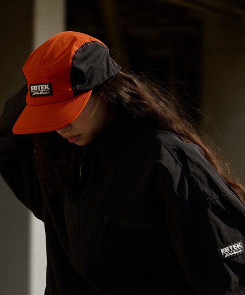 Eddie Bauer（エディーバウアー）の「EBTEK メッシュ キャップ（キャップ・メンズ・ブラック/オレンジ・F）」の7枚目の写真