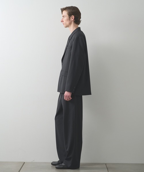 STUDIOUS(ステュディオス)の「【STUDIOUS】Non-Mulesed W Jacket(テーラードジャケット・メンズ・ブラウン/ブラック/グレイッシュベージュ・1/2/3)」の5枚目の写真