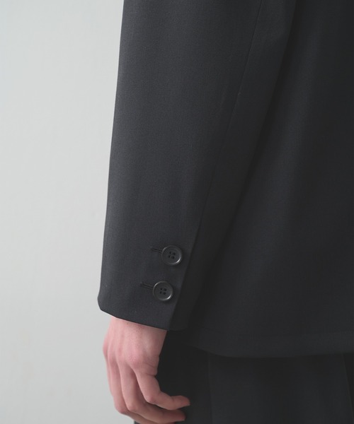 STUDIOUS(ステュディオス)の「【STUDIOUS】Non-Mulesed W Jacket(テーラードジャケット・メンズ・ブラウン/ブラック/グレイッシュベージュ・1/2/3)」の8枚目の写真