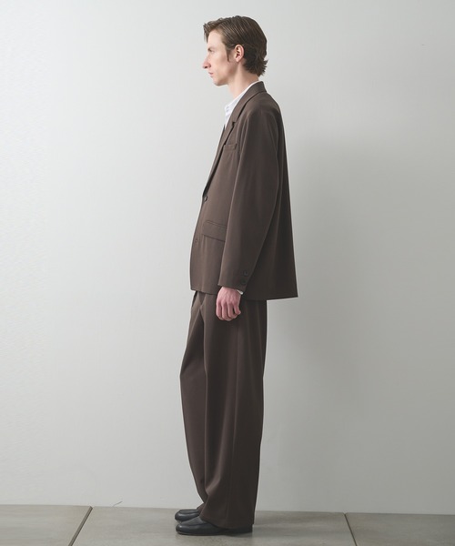 STUDIOUS(ステュディオス)の「【STUDIOUS】Non-Mulesed W Jacket(テーラードジャケット・メンズ・ブラウン/ブラック/グレイッシュベージュ・1/2/3)」の13枚目の写真