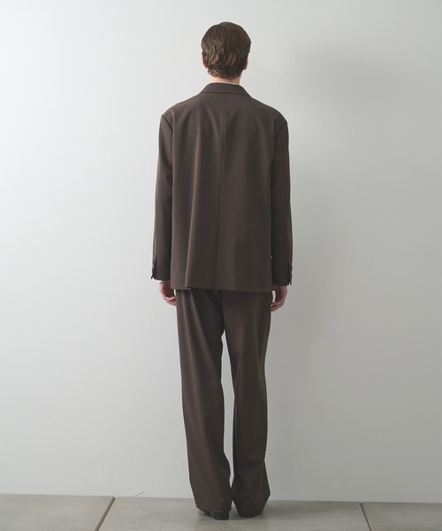 STUDIOUS(ステュディオス)の「【STUDIOUS】Non-Mulesed W Jacket(テーラードジャケット・メンズ・ブラウン/ブラック/グレイッシュベージュ・1/2/3)」の14枚目の写真