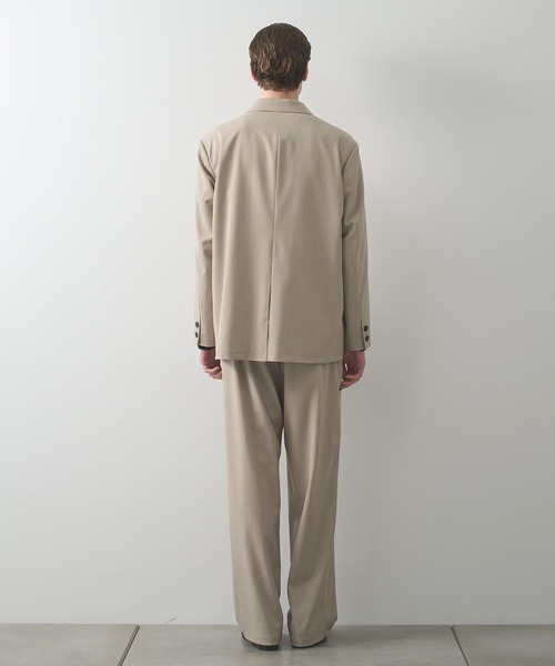 STUDIOUS(ステュディオス)の「【STUDIOUS】Non-Mulesed W Jacket(テーラードジャケット・メンズ・ブラウン/ブラック/グレイッシュベージュ・1/2/3)」の22枚目の写真