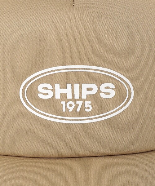 SHIPS（シップス）の「SHIPS KIDS:ラウンドブリム メッシュ キャップ（キャップ・キッズ・ベージュ/ネイビー・MEDIUM/LARGE）」の6枚目の写真
