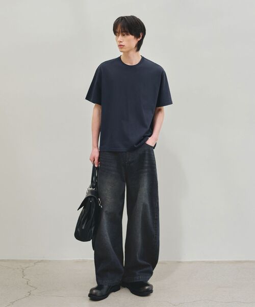 ROTEMBER（ローテンバー）の「パネルカーブドワイドデニムパンツ[ヴィンテージブルー]（デニムパンツ・メンズ・その他・X-LARGE/LARGE/MEDIUM）」の8枚目の写真