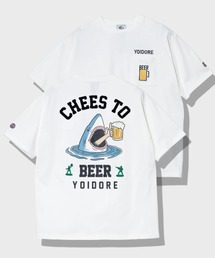YOIDORE/酔いどれ　サメ乾杯ポケット TEE