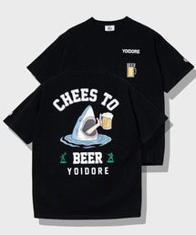 YOIDORE/酔いどれ サメ乾杯ポケット TEE