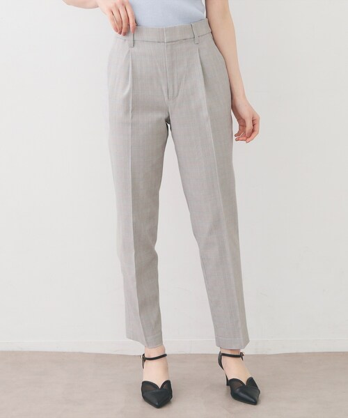 index（インデックス）の「Everyday！テーパードパンツ【洗濯機OK/吸水速乾/接触冷感/透け防止】《XS～LL/6col》（その他パンツ・レディース・オフホワイト/ネイビー系2/ネイビー/グレー系1/ライトグリーン/ブラック系1・38/36/34/03/02/44/42/40）」の13枚目の写真