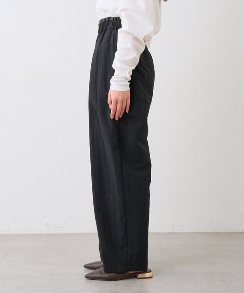 RIVE DROITE（リヴドロワ）の「予約【撥水機能付き】コットンライクイージーパンツ（その他パンツ・レディース・カーキ/ブラック/ベージュ・38/36）」の13枚目の写真