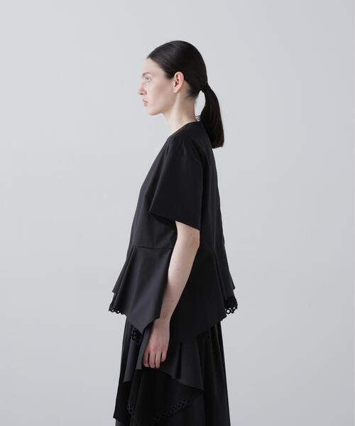 ADORE（アドーア）の「◆グラフコットンブラウス（シャツ/ブラウス・レディース・ブラック/ホワイト・38）」の5枚目の写真