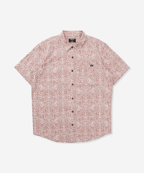 Hurley (ハーレー)の「【Hurley:ハーレー】ストレッチ総柄シャツ ONE AND ONLY LIDO STRETCH SS(シャツ/ブラウス・メンズ・ブラウン系その他/ブルー系その他/グリーン系その他/ブルー・SMALL/MEDIUM/LARGE/X-LARGE)」の1枚目の写真