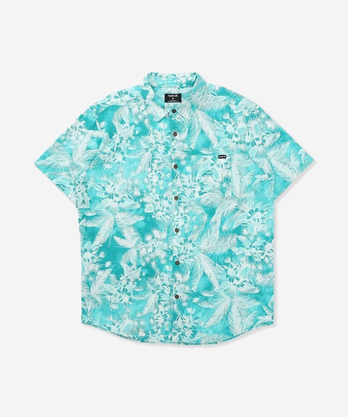 Hurley (ハーレー)の「【Hurley:ハーレー】ストレッチ総柄シャツ ONE AND ONLY LIDO STRETCH SS(シャツ/ブラウス・メンズ・ブラウン系その他/ブルー系その他/グリーン系その他/ブルー・SMALL/MEDIUM/LARGE/X-LARGE)」の2枚目の写真