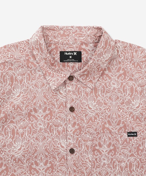 Hurley (ハーレー)の「【Hurley:ハーレー】ストレッチ総柄シャツ ONE AND ONLY LIDO STRETCH SS(シャツ/ブラウス・メンズ・ブラウン系その他/ブルー系その他/グリーン系その他/ブルー・SMALL/MEDIUM/LARGE/X-LARGE)」の6枚目の写真