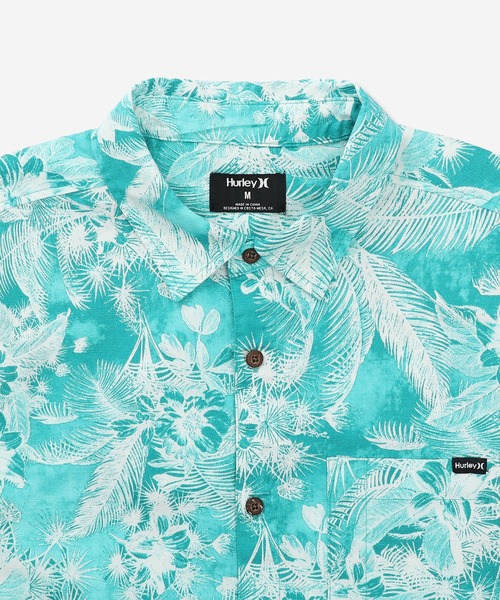 Hurley (ハーレー)の「【Hurley:ハーレー】ストレッチ総柄シャツ ONE AND ONLY LIDO STRETCH SS(シャツ/ブラウス・メンズ・ブラウン系その他/ブルー系その他/グリーン系その他/ブルー・SMALL/MEDIUM/LARGE/X-LARGE)」の9枚目の写真