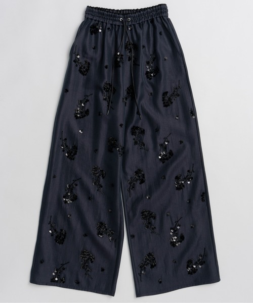 PRANK PROJECT（プランクプロジェクト）の「【2026Summer Pre-Order】エンブロイダリーイージーパンツ / Embroidered Easy Pants（その他パンツ・レディース・ネイビー/ホワイト・36/38）」の13枚目の写真