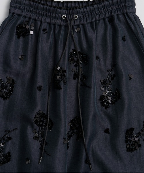 PRANK PROJECT（プランクプロジェクト）の「【2026Summer Pre-Order】エンブロイダリーイージーパンツ / Embroidered Easy Pants（その他パンツ・レディース・ネイビー/ホワイト・36/38）」の3枚目の写真