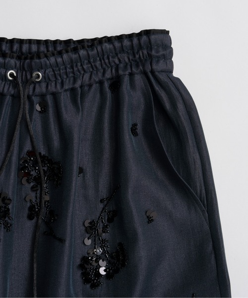 PRANK PROJECT（プランクプロジェクト）の「【2026Summer Pre-Order】エンブロイダリーイージーパンツ / Embroidered Easy Pants（その他パンツ・レディース・ネイビー/ホワイト・36/38）」の5枚目の写真