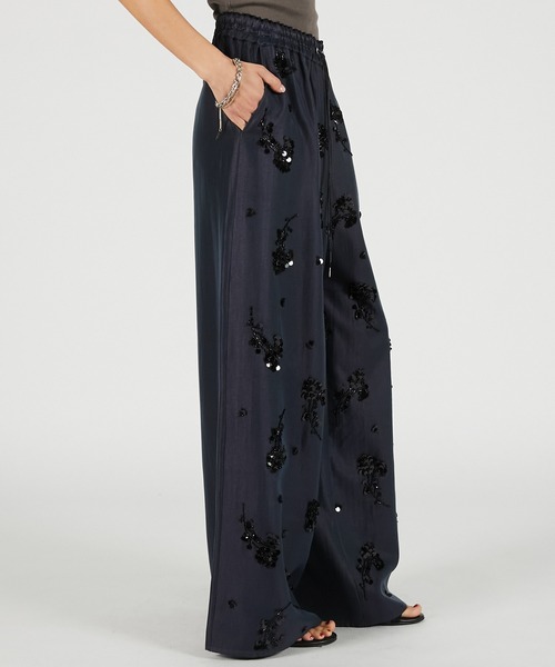 PRANK PROJECT（プランクプロジェクト）の「【2026Summer Pre-Order】エンブロイダリーイージーパンツ / Embroidered Easy Pants（その他パンツ・レディース・ネイビー/ホワイト・36/38）」の11枚目の写真