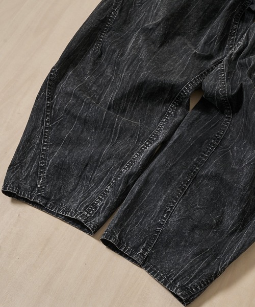 and wander(アンドワンダー)の「【and wander/アンドワンダー】breach twill wide pants(その他パンツ・メンズ・ブラック・M/L)」の11枚目の写真
