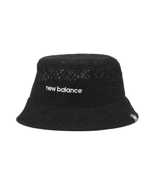 New Balance Golf(ニューバランスゴルフ)の「【new balance golf】LACE BUCKET HAT(ハット・レディース・ホワイト/ブラック・FREE)」の2枚目の写真