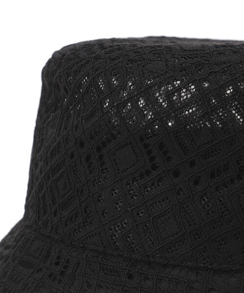 New Balance Golf(ニューバランスゴルフ)の「【new balance golf】LACE BUCKET HAT(ハット・レディース・ホワイト/ブラック・FREE)」の7枚目の写真