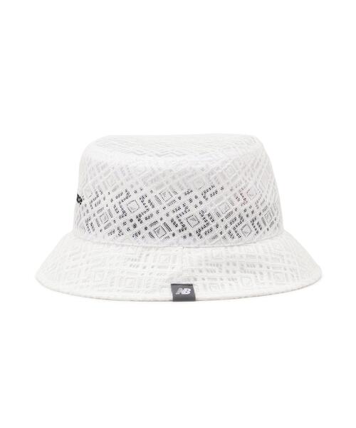 New Balance Golf(ニューバランスゴルフ)の「【new balance golf】LACE BUCKET HAT(ハット・レディース・ホワイト/ブラック・FREE)」の11枚目の写真
