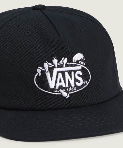 VANS(バンズ)の「SHOW OFF アンストラクチャード キャップ / Show Off Unstructured Black VN000T11BLK1(キャップ・メンズ・ブラック・ONE SIZE)」の3枚目の写真