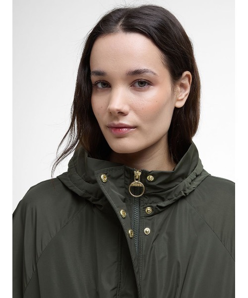 Barbour（バブアー）の「Mae シャワープルーフ ノンワックス ジャケット（レディース）（その他アウター・レディース・ブラック/ライトベージュ/オリーブ・8/10）」の12枚目の写真