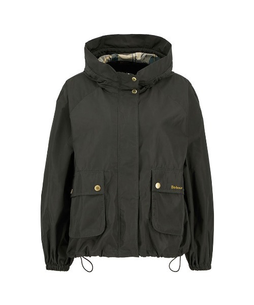 Barbour（バブアー）の「Mae シャワープルーフ ノンワックス ジャケット（レディース）（その他アウター・レディース・ブラック/ライトベージュ/オリーブ・8/10）」の16枚目の写真
