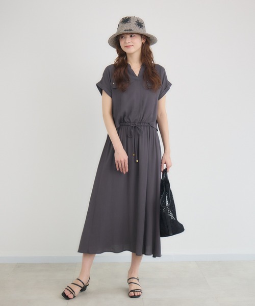 KATHARINE ROSS(キャサリンロス)の「【KATHARINE ROSS】【JUNK PRODUCTIONS】フラワー刺しゅうハット(ハット・レディース・グレー/キャメル・MEDIUM)」の8枚目の写真