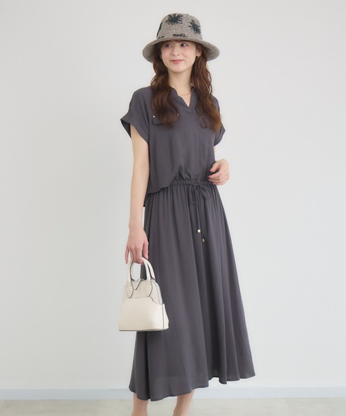 KATHARINE ROSS(キャサリンロス)の「【KATHARINE ROSS】【JUNK PRODUCTIONS】フラワー刺しゅうハット(ハット・レディース・グレー/キャメル・MEDIUM)」の9枚目の写真