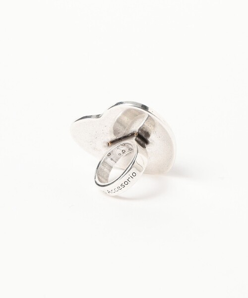 Ray BEAMS(レイビームス)の「Otro Accesorio / ハート コンチョ リング(リング・レディース・ブラック/サックスブルー/ピンク/レッド系その他3/オレンジ/ブルー・ONE SIZE)」の11枚目の写真