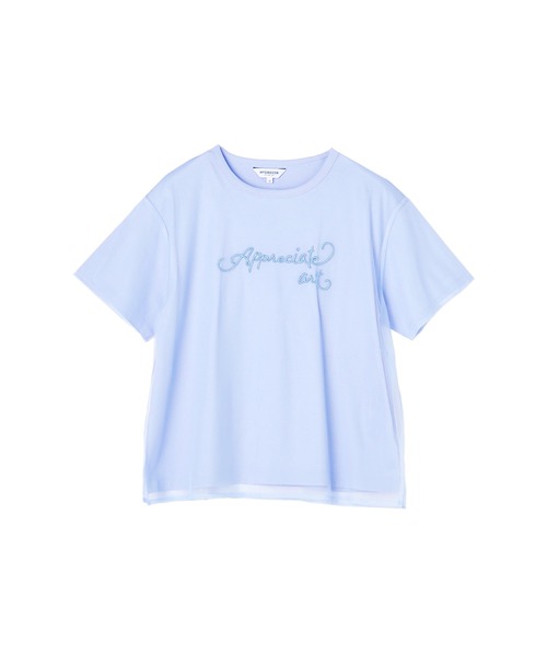 McGREGOR（マックレガー）の「【接触冷感】メッシュ刺繍Ｔシャツ（Tシャツ/カットソー・レディース・ブルー/ホワイト・L/M）」の15枚目の写真