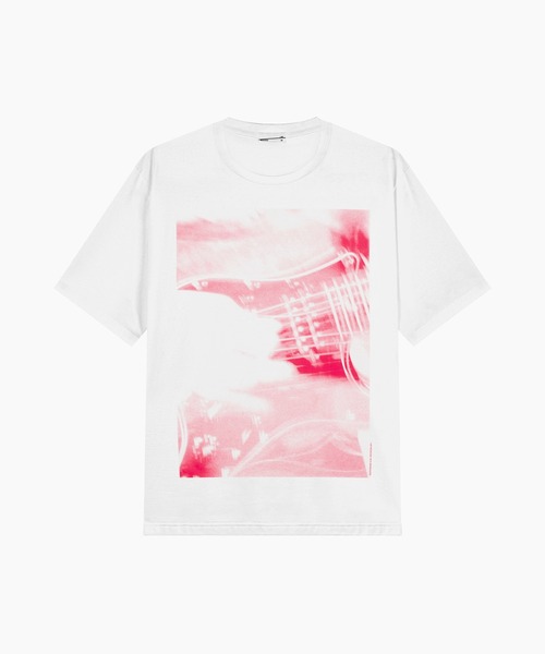 LAD MUSICIAN(ラッドミュージシャン)の「PERMANENT ROCKER PRINT BIG T-SHIRT(Tシャツ/カットソー・メンズ・ブラック/ホワイト・46/44/42)」の1枚目の写真