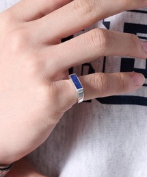MAISON CLUB(���]���N���u)�́yMAISON CLUB�zSquare Bar Ring Silver925 KUN(�����O)