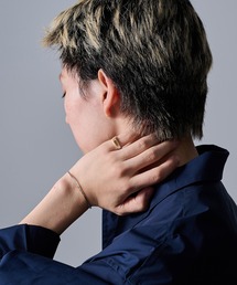 MAISON CLUB（メゾンクラブ）の「【MAISON CLUB】Square Bar Ring Silver925 KUN（リング）」