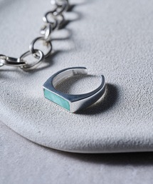 SETUP7（セットアップセブン）の「【MAISON CLUB】Square Bar Ring Silver925 KUN（リング）」