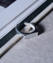 SETUP7（セットアップセブン）の「【MAISON CLUB】Square Bar Ring Silver925 KUN（リング）」