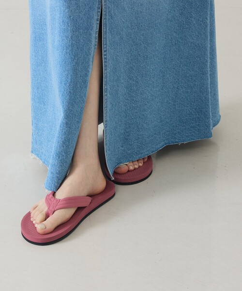 ABAHOUSE(アバハウス)の「【Indosole/インドソール】EASY LIVING Flip Flops / イージー リビング フリップ/ユニセックス/ビーチサンダル(サンダル・メンズ・その他/ブラック/ライトグレー/ネイビー/ピンク/ブラウン/グレー・M/S/L)」の14枚目の写真