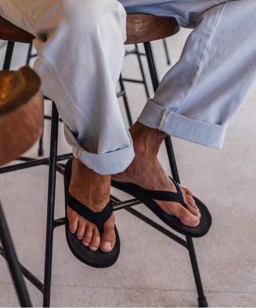 ABAHOUSE（アバハウス）の「【Indosole/インドソール】EASY LIVING Flip Flops / イージー リビング フリップ/ユニセックス/ビーチサンダル（サンダル・メンズ・その他/ブラック/ライトグレー/ネイビー/ピンク/ブラウン/グレー・M/S/L）」の8枚目の写真