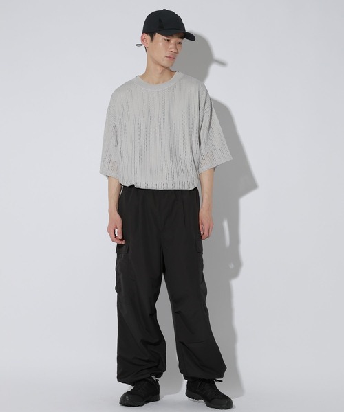 LAKOLE(ラコレ)の「スカシレースアンサンブルTシャツ / 665048(Tシャツ/カットソー・メンズ・ライトグレー/ブラウン/アイボリー/ブラック/グリーン・X-LARGE/LARGE/MEDIUM)」の9枚目の写真