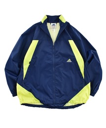 adidas｜アディダスのナイロンジャケット（バックプリント）通販