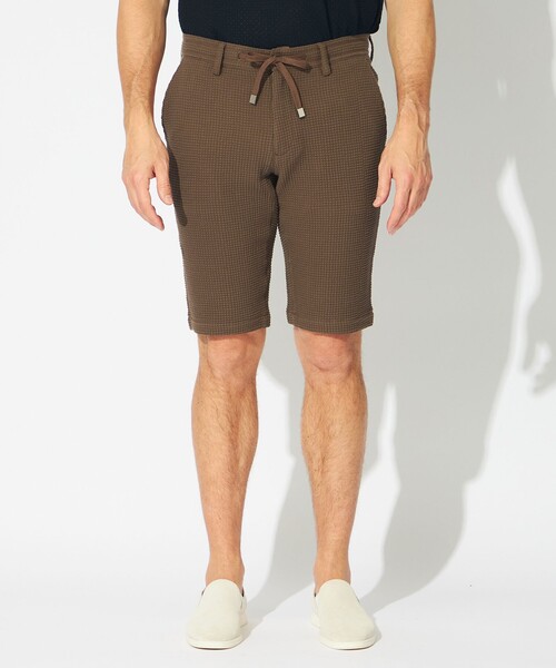 EPOCA UOMO(エポカウォモ)の「ワッフルジャージーショートパンツ(その他パンツ・メンズ・ブラック/ブラウン系その他3/ホワイト・46/48)」の7枚目の写真