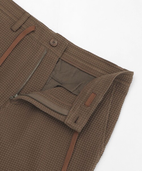EPOCA UOMO(エポカウォモ)の「ワッフルジャージーショートパンツ(その他パンツ・メンズ・ブラック/ブラウン系その他3/ホワイト・46/48)」の11枚目の写真